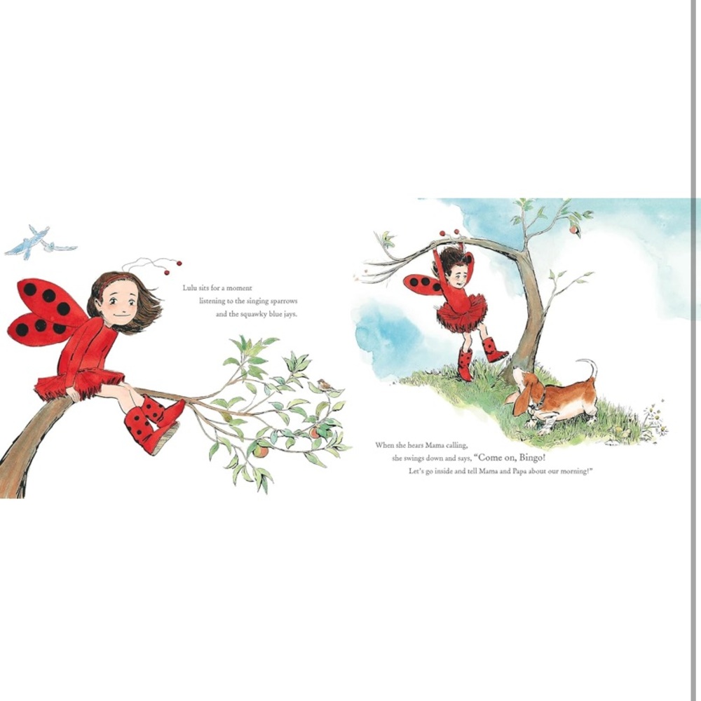 Ladybug Girl & At the Beach Beautiful Hardcover Books by David Soman Jacky Davis - Picture 16 of 16
